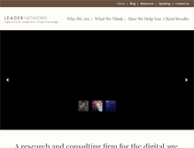 Tablet Screenshot of leadernetworks.com